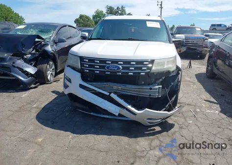 2016 Ford Explorer Limited from USA, damaged, VIN 1FM5K7F8XGGA45286